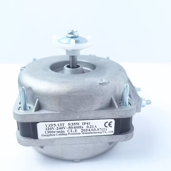 Calentador de alto voltaje, ventilador monofásico, 110V, 220V CA, Motor de poste sombreado eléctrico Universal